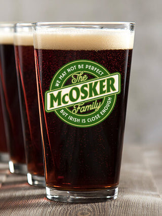 Perfectly Irish : Pint Glasses - Color Printed