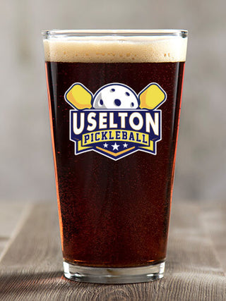 Pickleball : Pint Glasses - Color Printed