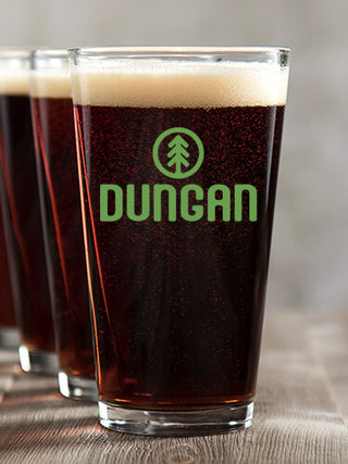 Pine Tree : Pint Glasses - Color Printed