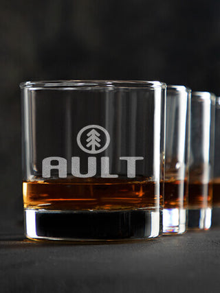 Pine Tree : Rocks Glasses - Engraved
