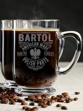 Polish Parts : Coffee Mugs - Engraved
