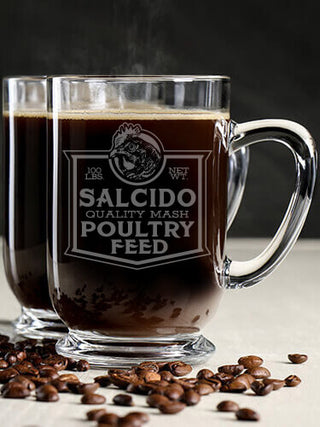 Poultry Feed : Coffee Mugs - Engraved