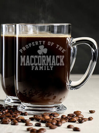 Property of Irish : Coffee Mugs - Engraved