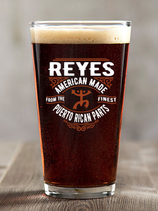 Puerto Rican Parts : Pint Glasses - Color Printed
