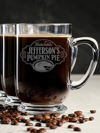 Pumpkin Pie : Coffee Mugs - Engraved