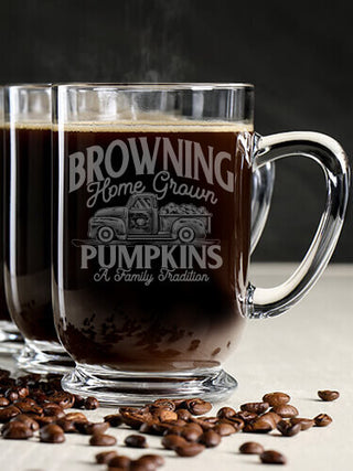 Pumpkins : Coffee Mugs - Engraved