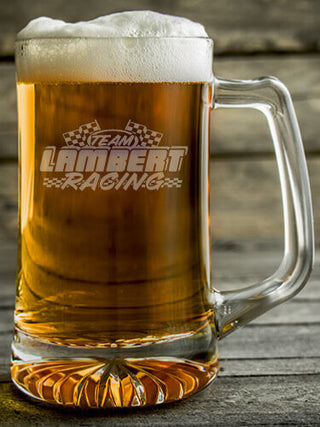 Racing Team : Beer Mugs - Engraved