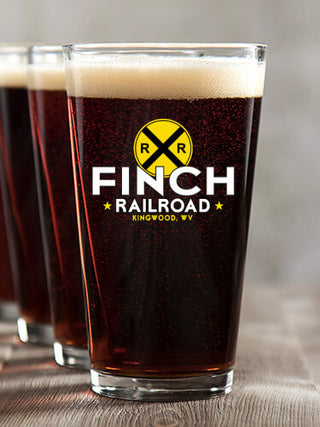 Railroad : Pint Glasses - Color Printed