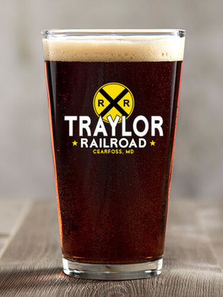 Railroad : Pint Glasses - Color Printed