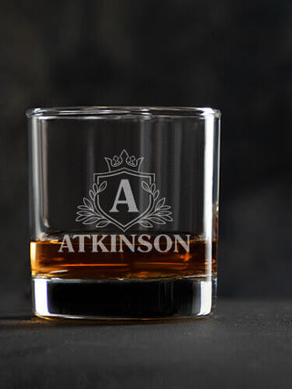 Regal Monogram : Rocks Glasses - Engraved