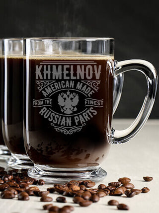 Russian Parts : Coffee Mugs - Engraved