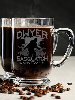 Sasquatch Sanctuary : Coffee Mugs - Engraved