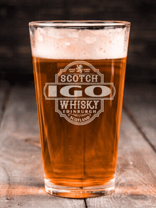 Scotch Whisky : Pint Glasses - Engraved