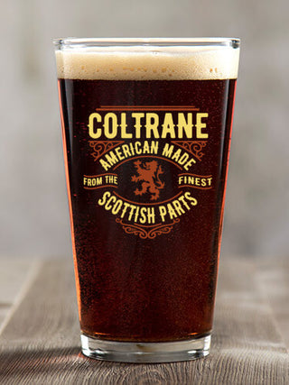 Scottish Parts : Pint Glasses - Color Printed