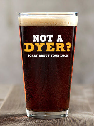 Sorry About Your Luck : Pint Glasses - Color Printed