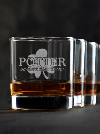 Sounds Irish to Me : Rocks Glasses - Engraved