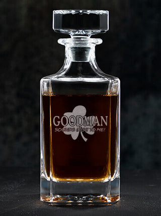 Sounds Irish to Me : Whiskey Decanter - Engraved