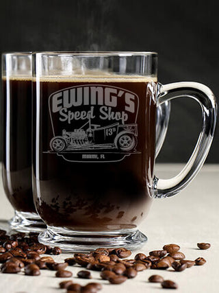 Speed Shop : Coffee Mugs - Engraved