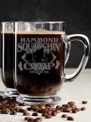 Squatchin' Camp : Coffee Mugs - Engraved