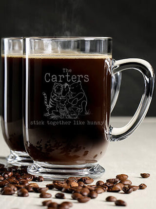 Stick Together : Coffee Mugs - Engraved