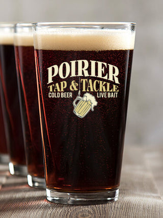 Tap and Tackle : Pint Glasses - Color Printed