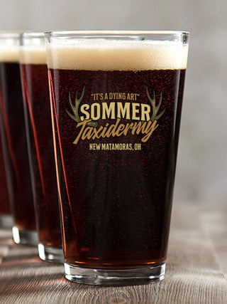 Taxidermy : Pint Glasses - Color Printed