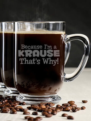 That's Why : Coffee Mugs - Engraved