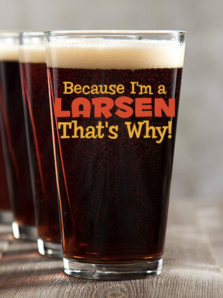 That's Why : Pint Glasses - Color Printed