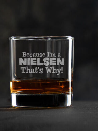 That's Why : Rocks Glasses - Engraved