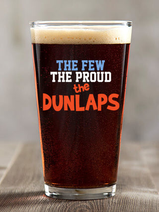 The Few The Proud : Pint Glasses - Color Printed