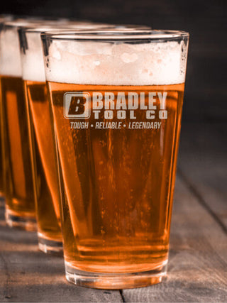Tool Company : Pint Glasses - Engraved