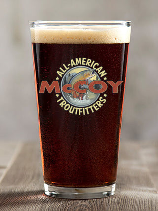 Troutfitters : Pint Glasses - Color Printed