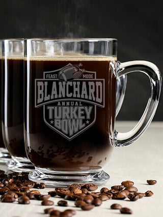Turkey Bowl : Coffee Mugs - Engraved