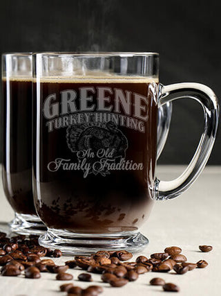 Turkey Hunting Family Tradition : Coffee Mugs - Engraved
