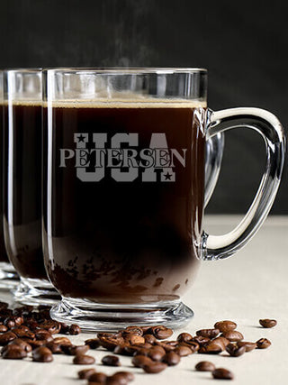 USA : Coffee Mugs - Engraved
