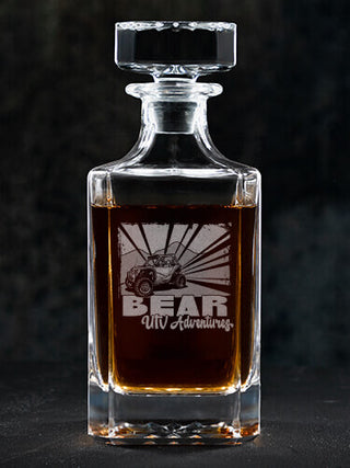 UTV Adventures : Whiskey Decanter - Engraved
