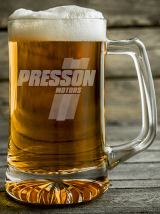 Vintage Motors : Beer Mugs - Engraved