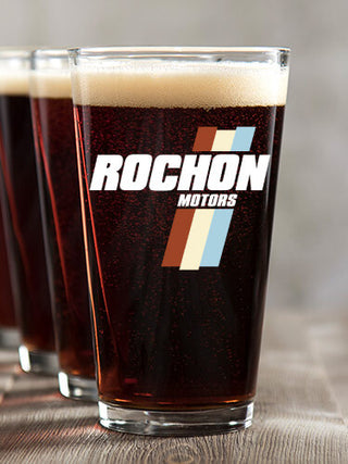 Vintage Motors : Pint Glasses - Color Printed