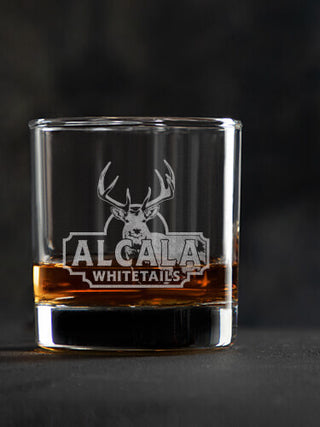Whitetails : Rocks Glasses - Engraved