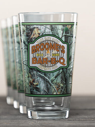 Wild Game Few Have Died BBQ : Pint Glasses - Special Edition