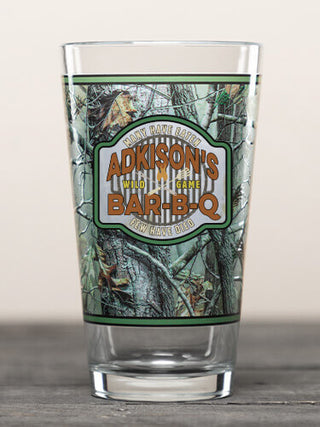 Wild Game Few Have Died BBQ : Pint Glasses - Special Edition