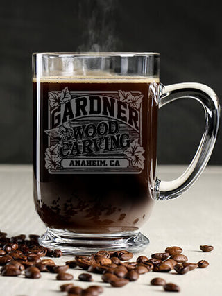 Wood Carving : Coffee Mugs - Engraved