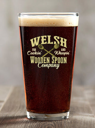 Wooden Spoon Company : Pint Glasses - Color Printed