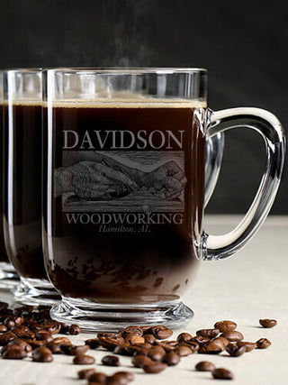 Woodworking : Coffee Mugs - Engraved