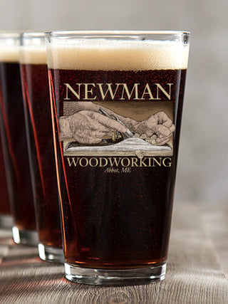 Woodworking : Pint Glasses - Color Printed