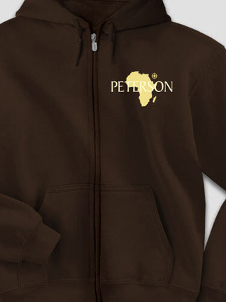 African Heritage : Embroidered Zip Hoodies