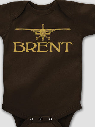 Airplane : Printed Baby Bodysuits