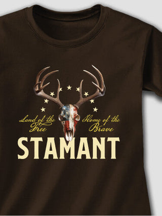 American Hunter : Adult Ladies Fitted T-Shirt