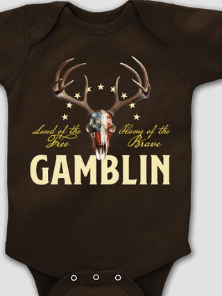 American Hunter : Printed Baby Bodysuits