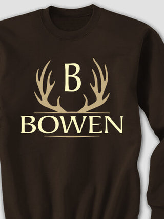 Antler Monogram : Printed Sweatshirts